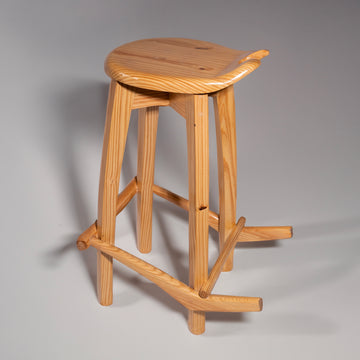 Ergonomic Wooden Guitar Footstool | Music Room Accessory