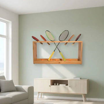 Pine Wood Sports Gear Holder