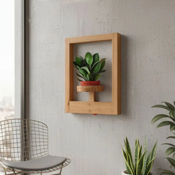 Floating Frame Plant Holder