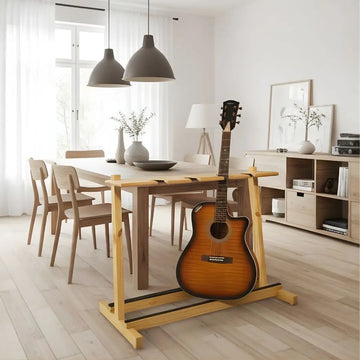 Pine Wood Multi Guitar Stand