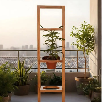 Rustic Minimalist Plant Stand