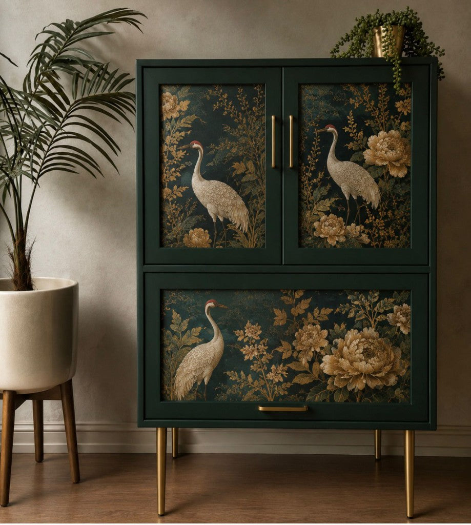 Chinoiserie Accent Cabinet