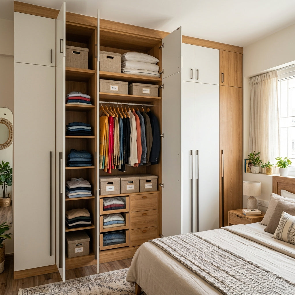 Modern Matte Laminate Wardrobe