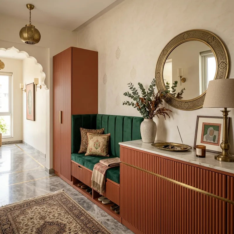 PU Painted Entryway Console