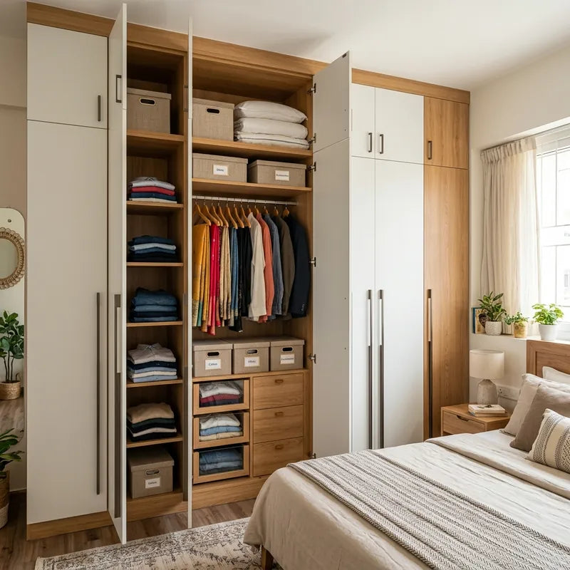 Modern Matte Laminate Wardrobe