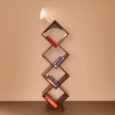Diamond Shaped Bookshelf