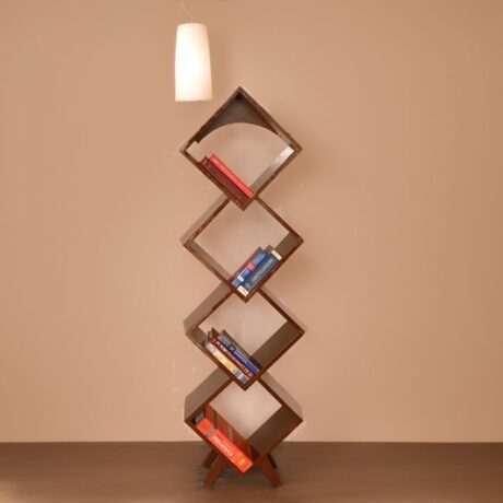 Cube Shaped Bookshelf