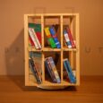 Wooden Bookshelf